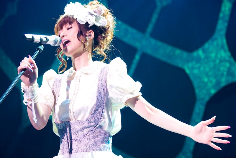 3月30日に東京・TOKYO DOME CITY HALLで行われた「GARNET CROW livescope 2013 ～Terminus～」の様子。