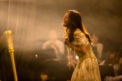 「夢やぶれて -I DREAMED A DREAM-」ビデオクリップ撮影の様子。