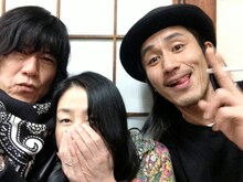 「14歳と池袋交差点24時とロックンロールハート」座談会参加者。左から古市コータロー、佐々木美夏、百々和宏。