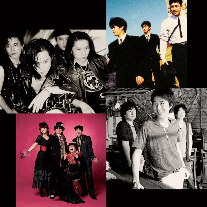 「BEING LEGEND Live Tour 2012」参加アーティストたち。