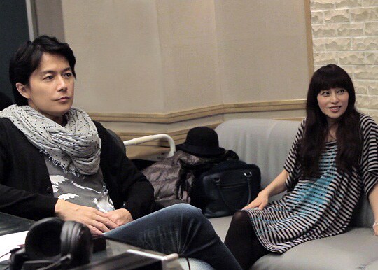 KOH＋のレコーディング風景。