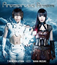 T.M.Revolution×水樹奈々「Preserved Roses」期間生産限定盤ジャケット