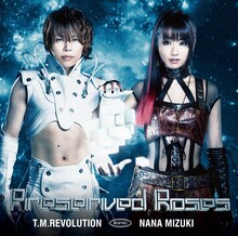 T.M.Revolution×水樹奈々「Preserved Roses」通常盤ジャケット