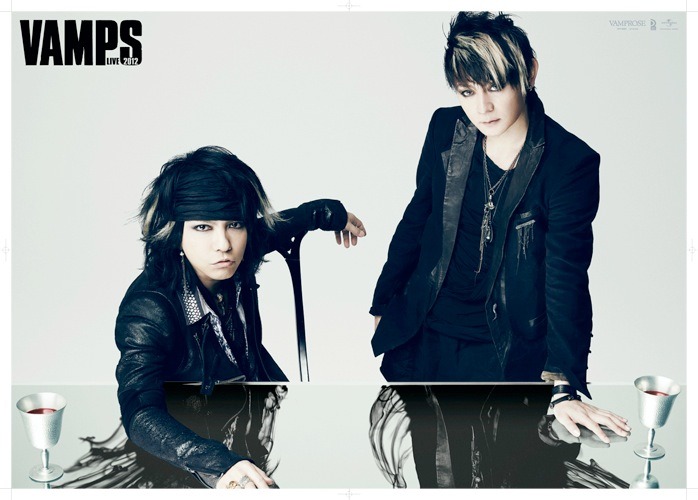 VAMPS「VAMPS LIVE 2012」初回限定盤Blu-ray購入者特典ポスターデザイン