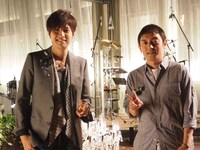 「REASON」収録時のゆず。