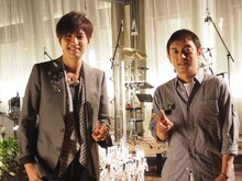 「REASON」収録時のゆず。