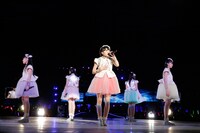「ももいろクローバーZ 春の一大事 2013 西武ドーム大会～星を継ぐもも vol.2 Peach for the Stars～」の様子。（photo by Hajime Kamiiisaka）