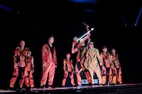 昨日4月16日に京セラドーム大阪で行われた「EXILE LIVE TOUR 2013“EXILE PRIDE”」初日公演の模様。