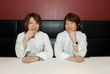 ぽこた(写真左)と川越達也(右)。