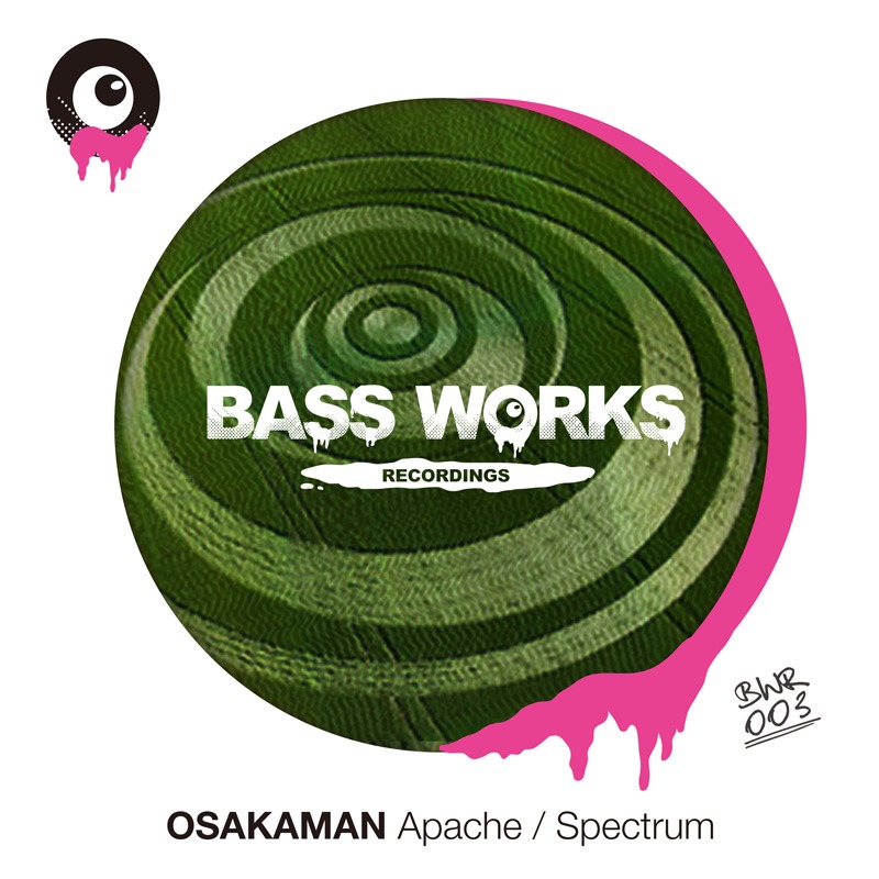 OSAKAMAN「Apache / Spectrum」配信ジャケット