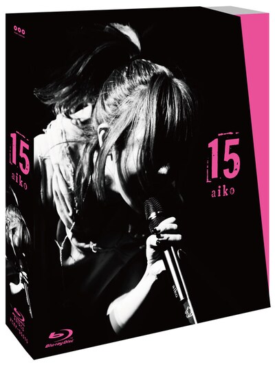 aiko「15」Blu-ray盤の立体ジャケット。
