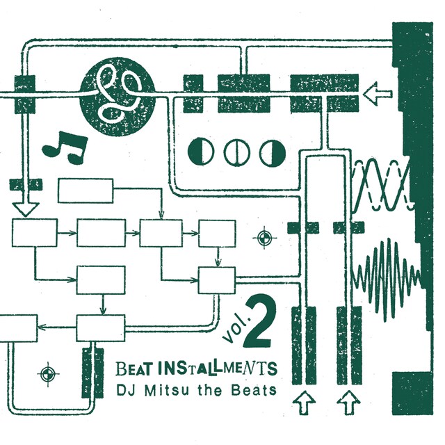 DJ Mitsu the Beats「Beat Installments Vol.2」ジャケット