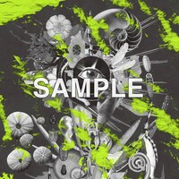 宇宙人「惡の華」ヴィレッジヴァンガード先着特典ジャケット（画像はサンプル）