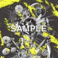 宇宙人「惡の華」タワーレコード先着ジャケット（画像はサンプル）