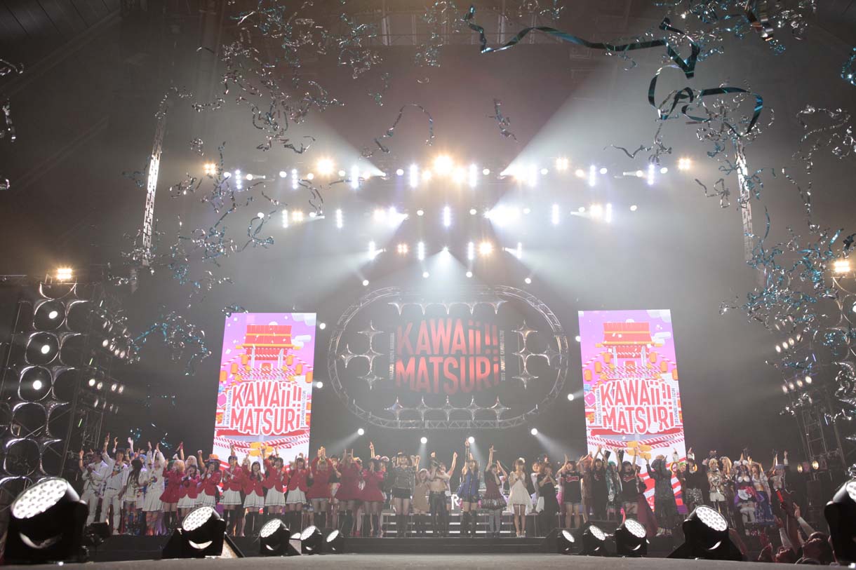 「KAWAii!! MATSURi / MATSURi DA TOKYO!!」フィナーレ