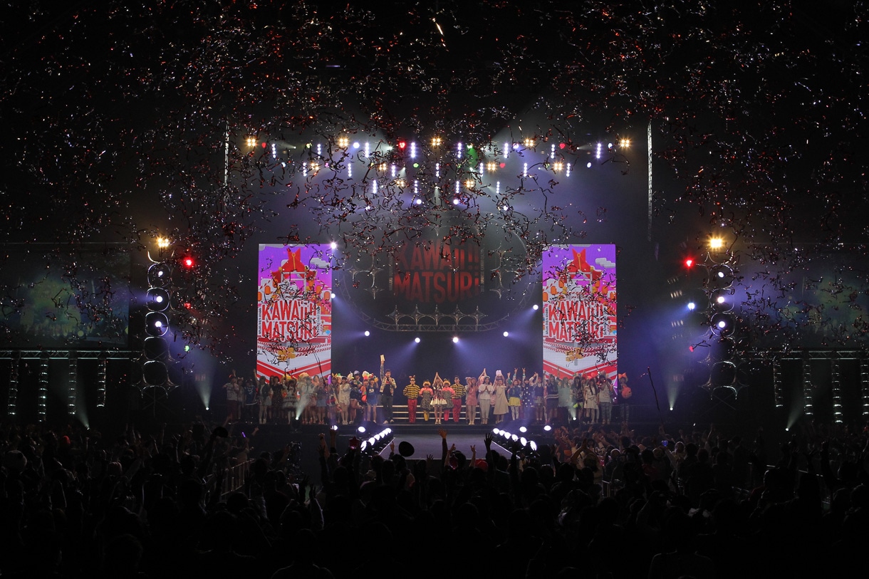 「KAWAii!! MATSURi/ HARAJUKU KAWAii!!」フィナーレ