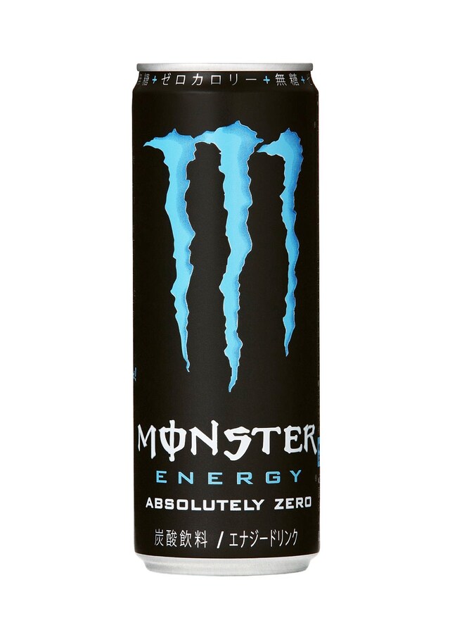 カロリーゼロが特徴の「モンスターエナジー アブソリュートリー ゼロ」。