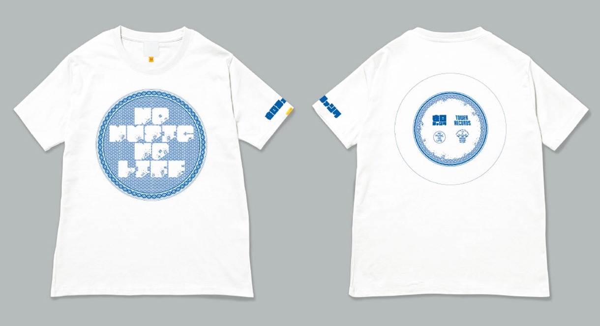 在日ファンク×NO MUSIC, NO LIFE.Tシャツ