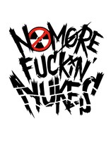 「NO MORE FUCKIN' NUKES 2013」ロゴ