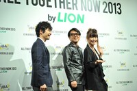 フォトセッション中の様子。