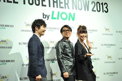 フォトセッション中の様子。