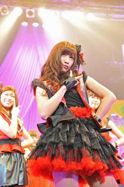 アイドリング!!!13号・長野せりな（写真は昨年4月に行われた「LiVE GiRLPOP Vol.2 ～Spring Party～」の様子）