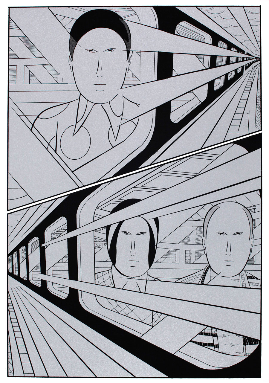 横山裕一「トラベル」(c)Yuichi Yokoyama Courtesy of the artist and ARATANIURANO