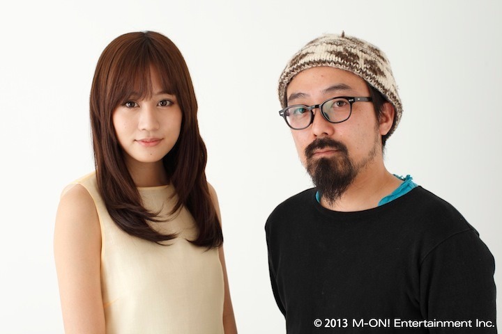 前田敦子と山下敦弘。 (C)2013 M-ON! Entertainment Inc.