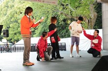 キックボクシング初体験前の鬼龍院翔。