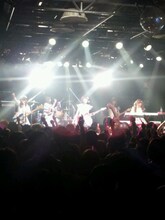 大阪・OSAKA MUSEでライブを行ったSilent Siren。