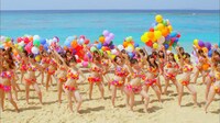AKB48「さよならクロール」PVのワンシーン。