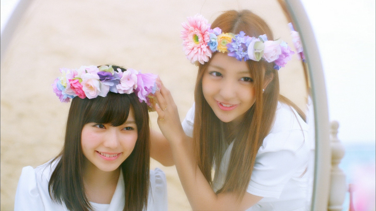 AKB48「さよならクロール」PVのワンシーン。