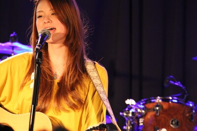 片平里菜（4月30日の福島Live Space C-moon公演より）