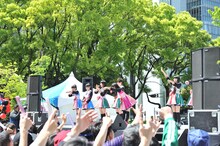 「私立恵比寿中学 スプリングデフスターとんでんツアー2013 ～チャンスは今だ！幸運期に乗ってよいこらしょ～」名古屋公演の様子。