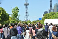 「私立恵比寿中学 スプリングデフスターとんでんツアー2013 ～チャンスは今だ！幸運期に乗ってよいこらしょ～」名古屋公演の様子。