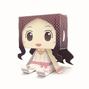 ClariS「SECOND STORY」完全生産限定盤に同梱のペーパートイ「グラフィグ」ClariS reunion ver.。