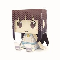 ClariS「SECOND STORY」完全生産限定盤に同梱のペーパートイ「グラフィグ」ClariS reunion ver.。