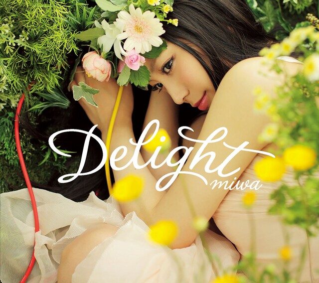 miwa「Delight」初回限定盤ジャケット