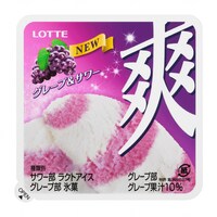 ロッテアイス「爽 グレープ＆サワー」