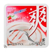 ロッテアイス「爽 いちごヨーグルト味」