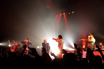 KREVA、KEN THE 390、HI-SO、KLOOZ、SKY-HI、サイプレス上野による「PROPS」の模様。