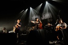 THE BACK HORNとYukko、荒川リク（のあのわ）。