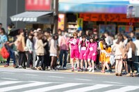 「AKBと××！」罰ゲームロケの模様。（C）読売テレビ