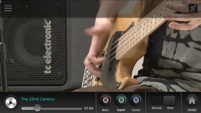 「KenKenが教えるベースギター#1」スクリーンショット
