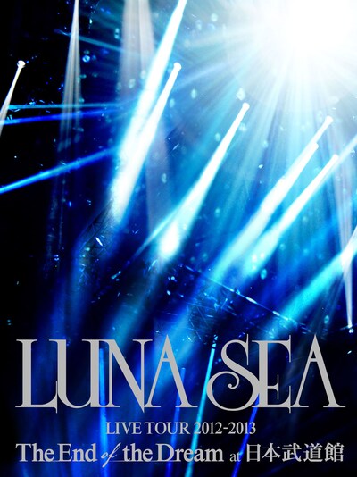 LUNA SEA「LUNA SEA LIVE TOUR 2012-2013 The End of the Dream at 日本武道館」DVD盤ジャケット