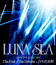 LUNA SEA「LUNA SEA LIVE TOUR 2012-2013 The End of the Dream at 日本武道館」Blu-ray盤ジャケット