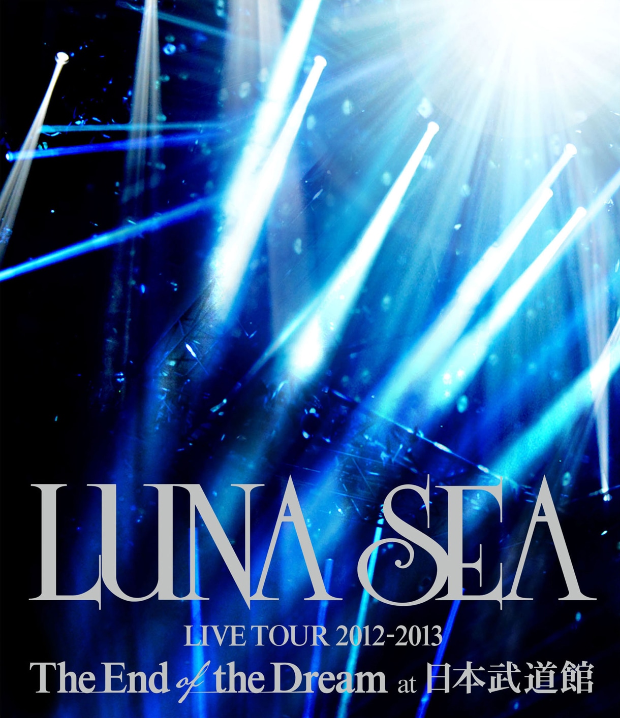 LUNA SEA「LUNA SEA LIVE TOUR 2012-2013 The End of the Dream at 日本武道館」Blu-ray盤ジャケット