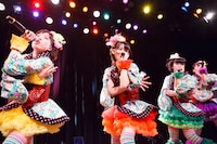 Hep Osaka公演ライブコーナーの様子。