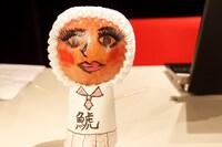 Hep Osaka公演楽屋に置かれたりんご。