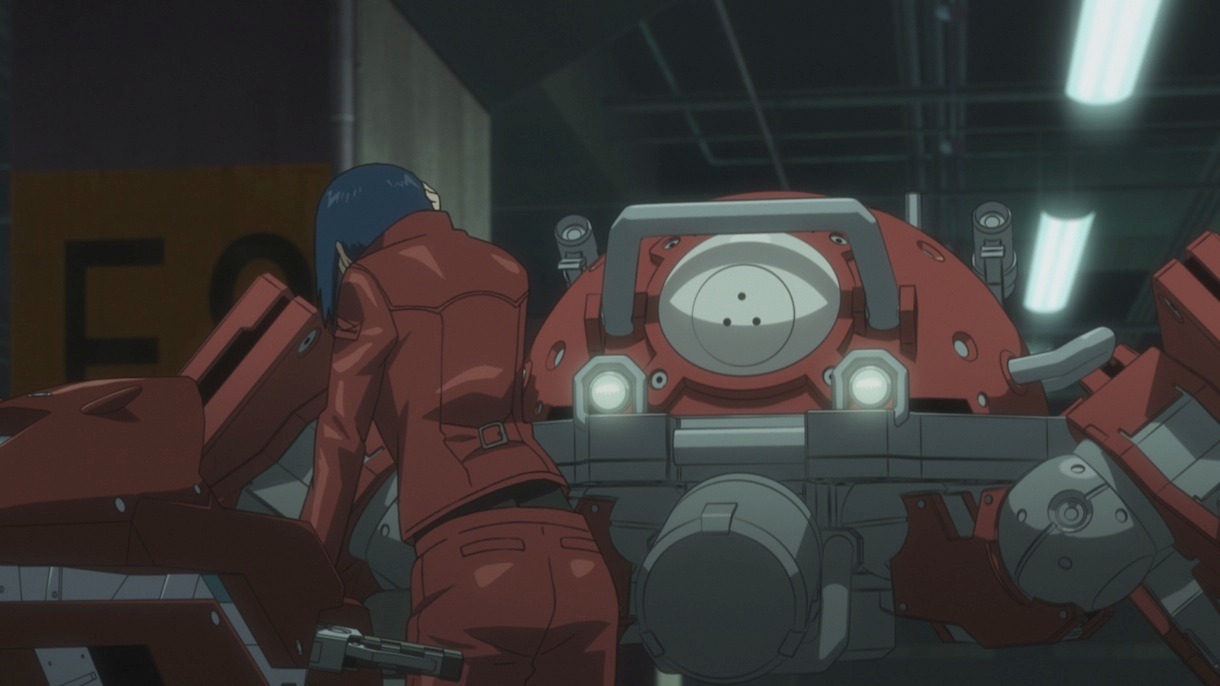「攻殻機動隊ARISE border:1 Ghost Pain」のワンシーン。(c) 士郎正宗・Production I.G / 講談社・「攻殻機動隊ARISE」製作委員会